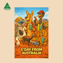 Load image into Gallery viewer, Iconic Australian animals barbie outback style made in australia gift 