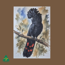 Load image into Gallery viewer, Red-tailed Black Cockatoo Gift Set | Australian Designed &amp; Made | Journal Book Set