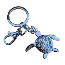 Load image into Gallery viewer, Turtle Keyring | Gold Orange Turtle Keychain Ocean Gift | Bag Chain | Bag Charm