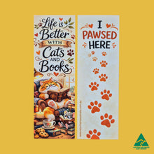 Load image into Gallery viewer, Gift Pack | Life Is Better With Cats &amp; Books | Australian Designed &amp; Made | Cat Lover Gift