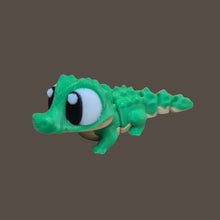 Load image into Gallery viewer, 3D Sustainable Made In Australia Crocodile keyring keychain bag chain