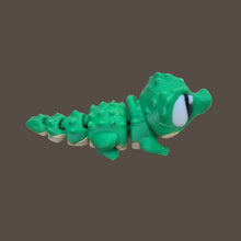 Load image into Gallery viewer, 3D Sustainable Made In Australia Crocodile keyring keychain bag chain