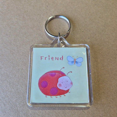 Friend keyring keychain bag chain friendship cute gift 
