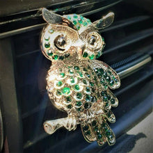 Load image into Gallery viewer, Owl Car Essential Oil Diffusers | Shelf Display 16 Boxed Unit's | 8 Green Owls | 8 Pink Owls