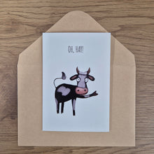 Load image into Gallery viewer, Cow Gift Cards | Super Cute Cow Cards | Funny Hay Assorted Sayings | Price Per Unit