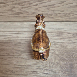 Hippo Jewellery Trinket Ornament Box | Wild Hippo Gift