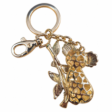Load image into Gallery viewer, Australian Koala Keyring Gift | Large Black &amp; Gold Koala | Australiana Tourism Gift Keychain