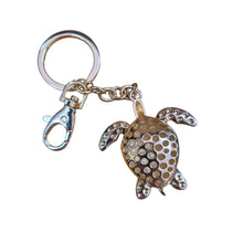 Load image into Gallery viewer, Turtle Keyring | Blue Purple Turtle Keychain Ocean Gift | Bag Chain | Bag Charm