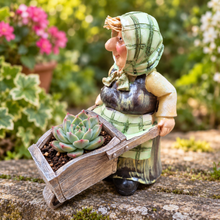 Load image into Gallery viewer, Small old women planter 