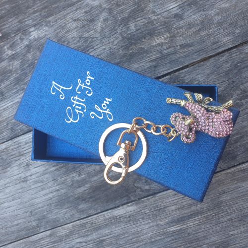 pink koala keyring keychain boxed gift 