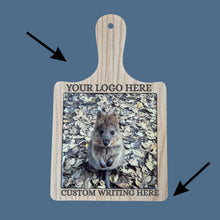 Load image into Gallery viewer, Quokka Customer Engraved Cheeseboards | Price Includes 6 Custom Engraved Cheeseboards