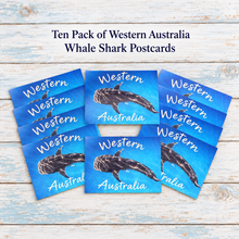Load image into Gallery viewer, Western Australia Whale Shark Postcards | Pack Of Ten Glossy Postcards | Tourism Gifts | Ningaloo Coast Photography