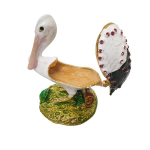 Pelican | Australia Pelican Trinket Jewellery Box | Ornament Keepsake Gift