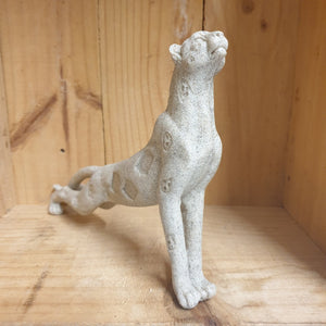 Yoga Wild Cat Cheetah Statue Ornament