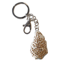 Load image into Gallery viewer, Oyster Keyring | Gold Oyster Keyring | Keychain | Bag Chain Gift | Seafood Lover