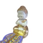 Load image into Gallery viewer, Buddha Pray Incense Stick Holders Set Of 3  | Jolly Buddha | Thai Buddha | Baby Buddha