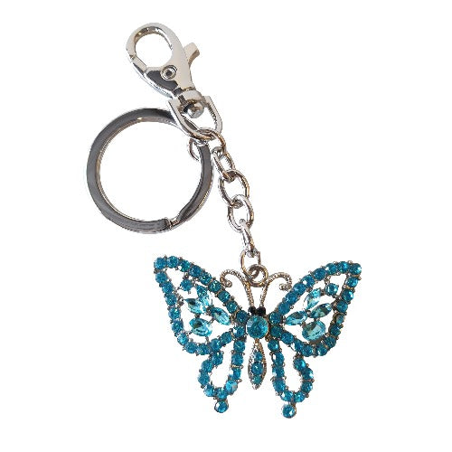 Blue Butterfly Transformation Keyring Keychains Gifts Australia Keychains Gifts Australia
