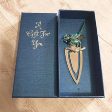 Load image into Gallery viewer, Splendid Fairywren Blue Wren Bird | Bookmark Book Gift Boxed Gift Australian Bird Gift