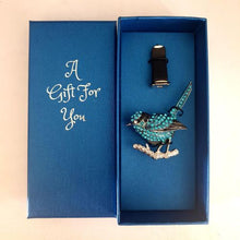 Load image into Gallery viewer, Splendid Fairywren Blue Wren Boxed Car Diffuser Gift Essential Oil Diffuser Australian Bird