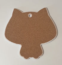 Load image into Gallery viewer, Cat Shaped Trivet Gift | Crazy Cat Range Trivet | Sign | Cat Kitchen Gift | Cat Lover Gift