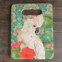 Load image into Gallery viewer, Australian Corella Cockatoo Ceramic Cheese Board Gift | Australian Wildlife Bird Gift