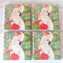Load image into Gallery viewer, Australian Corella Cockatoo Bird Kitchen Table Gift Set | Australian Cockatoo