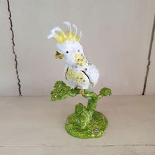 Load image into Gallery viewer, Corella White Cockatoo Jewellery Trinket Keepsake Box | Bird Lover Gift | Australian Bird