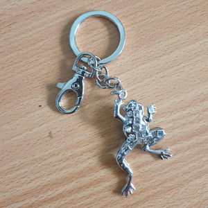 Frog Keyring Gift | Beautiful Green Frog Keychain Gift | Frog Lover Gifts