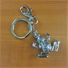 Load image into Gallery viewer, Frog Keyring Gift | Green Frog Keychain | Frog Bag Chain | Frog Lovers Gift