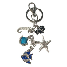 Load image into Gallery viewer, Seaside Ocean Charms | Keyring | Bag Chain | Keychain Ocean Gift