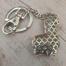 Load image into Gallery viewer, Llama Keychain | Brown Cute Llama Keyring Gift | Bag Chain Bag Charm