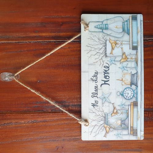 This wooden hanging sign makes a beautiful gift for any home. The timeless message, 
