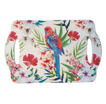 Load image into Gallery viewer, Our stunning Australian Rosella parrot gift set is the perfect set to brighten up any kitchen table. Serve all of your favourite snacks and treats on this beautiful set.  This beautiful design is the perfect gift for lovers of Australian birds and wildlife.