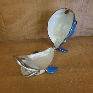 Blue Whale Trinket Jewellery Keepsake Box | Cute Whale Gift | Ornament