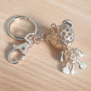 Big Cat Keyring | Cute Gold Tiger Cub Keychain Gift | Big Cat Lover Gifts