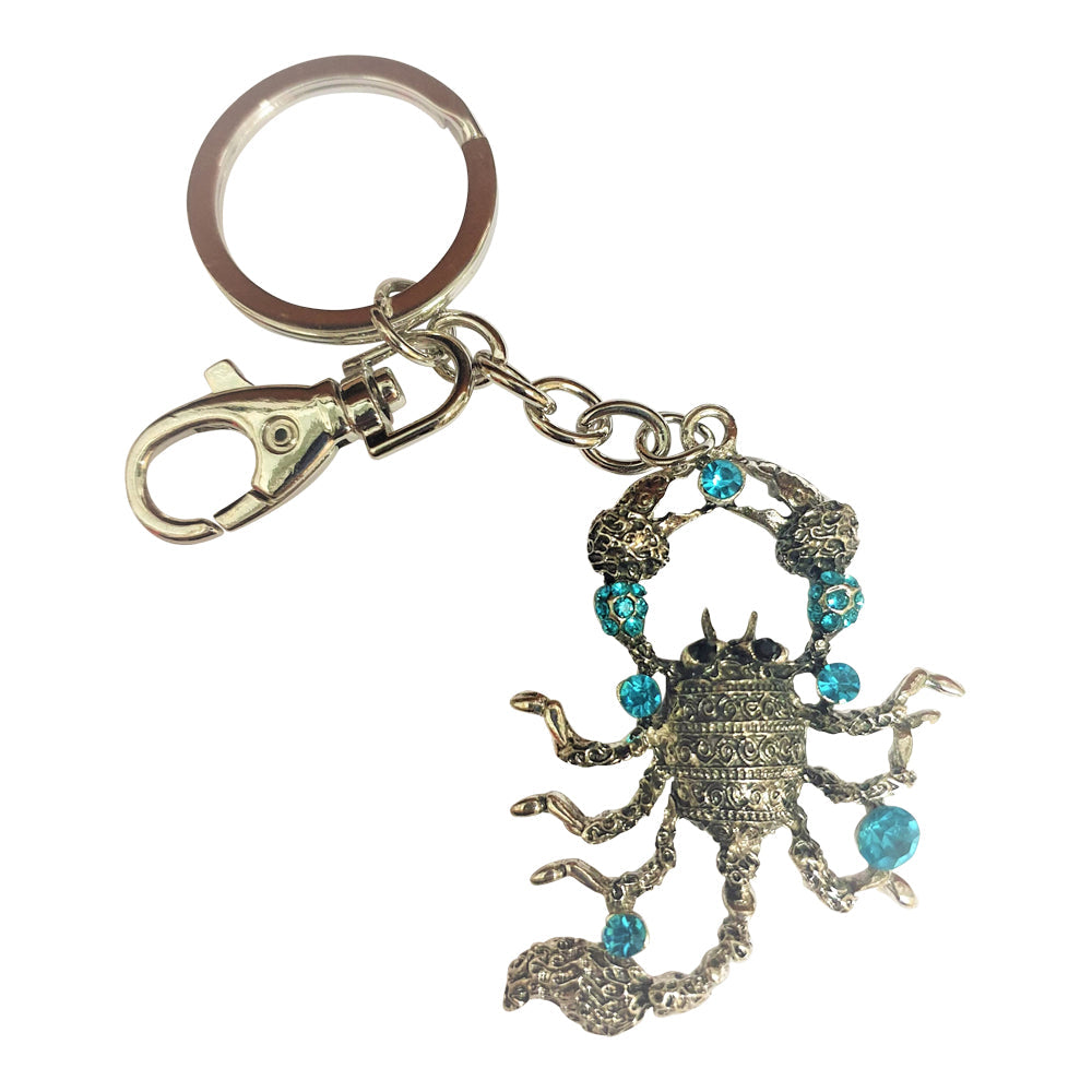 Scorpio keychain top