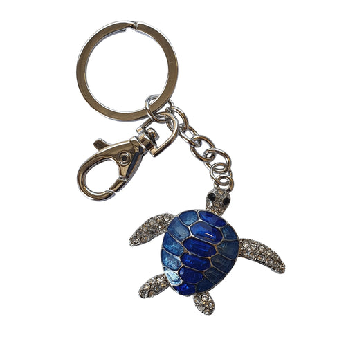 Turtle Keyring | Blue Turtle Keychain Ocean Gift | Bag Chain | Bag Charm