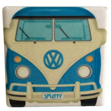 Load image into Gallery viewer, Kombi VW Magnet Collection - Set Of Four Splitty Ceramic Fridge Magnets Gifts.