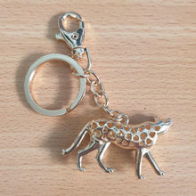 Load image into Gallery viewer, Big Cat Keychain | Gold Cheetah Keyring Gift | Wild Large Cat Gifts