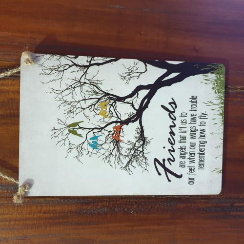 Friends Are Like Angels Sign Gift | Keychains & Gifts Australia ...