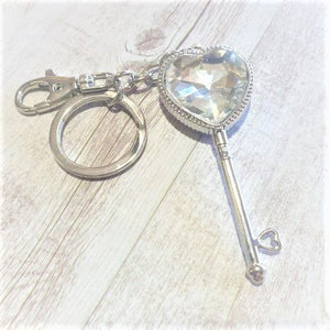 Key To My Heart Silver Keyring Gift | Bag Chain | Key Chain | Love Gift