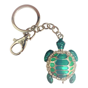 Turtle Keyring | Green Large Turtle Keychain Ocean Gift | Bag Chain | Bag Charm