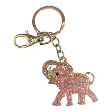 Load image into Gallery viewer, Elephant Keyring | Lucky Pink Elephant Bag Chain | Keychain | Gift Bag Gift