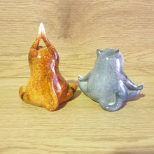 Load image into Gallery viewer, Cat Ornament Statue Gift | Meditation Yoga Fat Cat Statue Pair | Cat Lovers Gifts