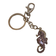 Load image into Gallery viewer, Seahorse Keyring | Beautiful Purple Seahorse Keychain Ocean Gift